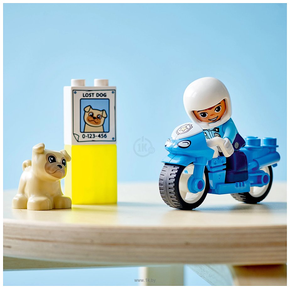 Фотографии LEGO Duplo 10967 Полицейский мотоцикл