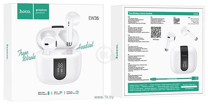 Фотографии Hoco EW36 TWS