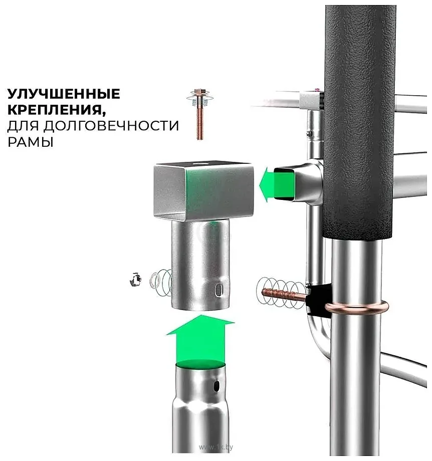 Фотографии GetActive Jump 10FT - 305 см с лестницей, внешней сеткой 