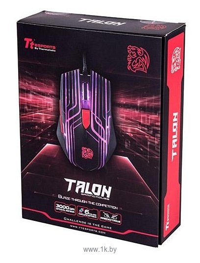 Фотографии Tt eSPORTS by Thermaltake Gaming mouse TALON black USB