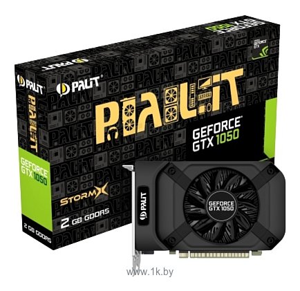 Фотографии Palit GeForce GTX 1050 2048Mb StormX (NE5105001841-1070F)