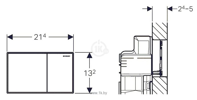 Фотографии Geberit Sigma 60 115.640.SJ.1