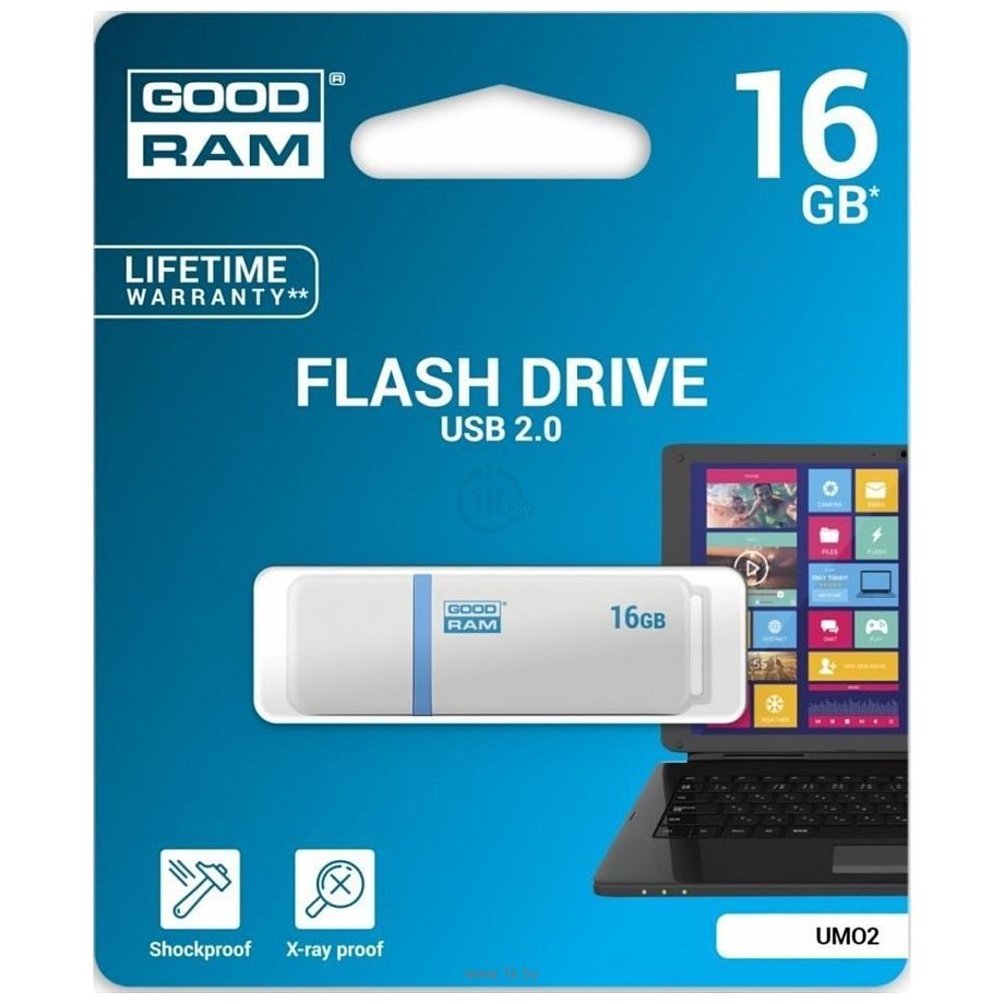 Фотографии GoodRAM UMO2 16GB (UMO2-0160WER11)