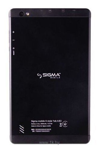 Фотографии Sigma mobile X-style Tab A83