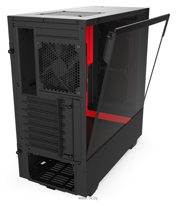 Фотографии NZXT H510 Black/red