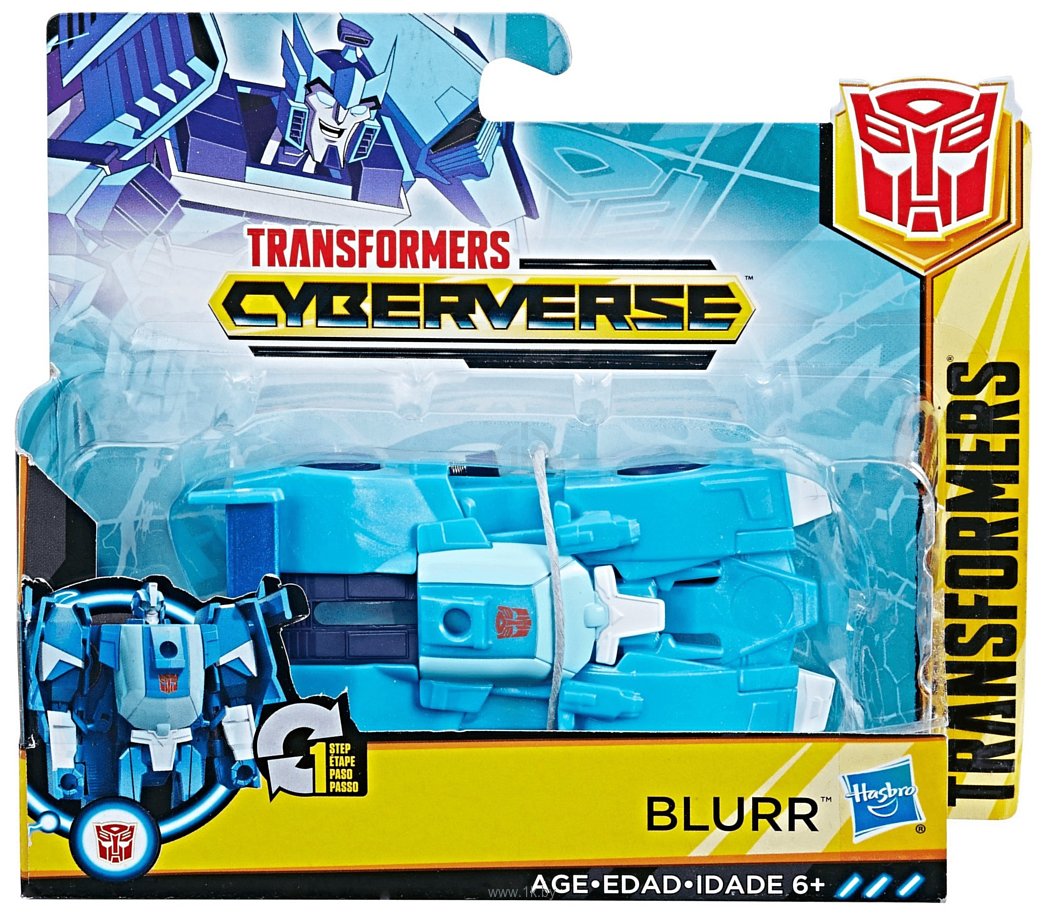 Фотографии Hasbro Transformers Cyberverse 1-Step Changer Blurr E3525