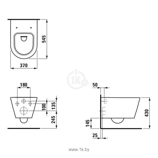 Фотографии Laufen Kartell Rimless 8203360000001