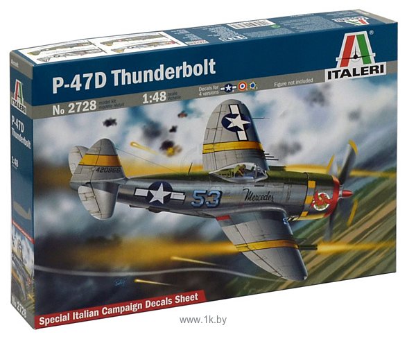 Фотографии Italeri 2728 P 47D Thunderbolt
