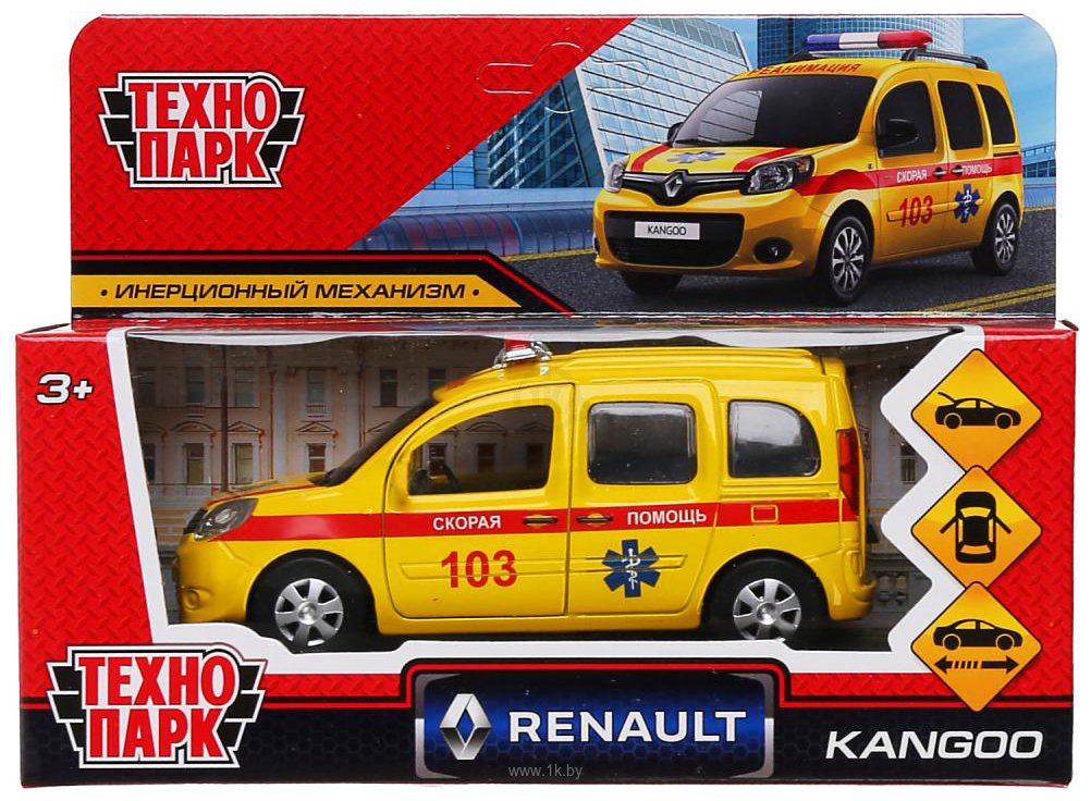 Фотографии Технопарк Renault Kangoo Реанимация KANGOO-12AMB-YE