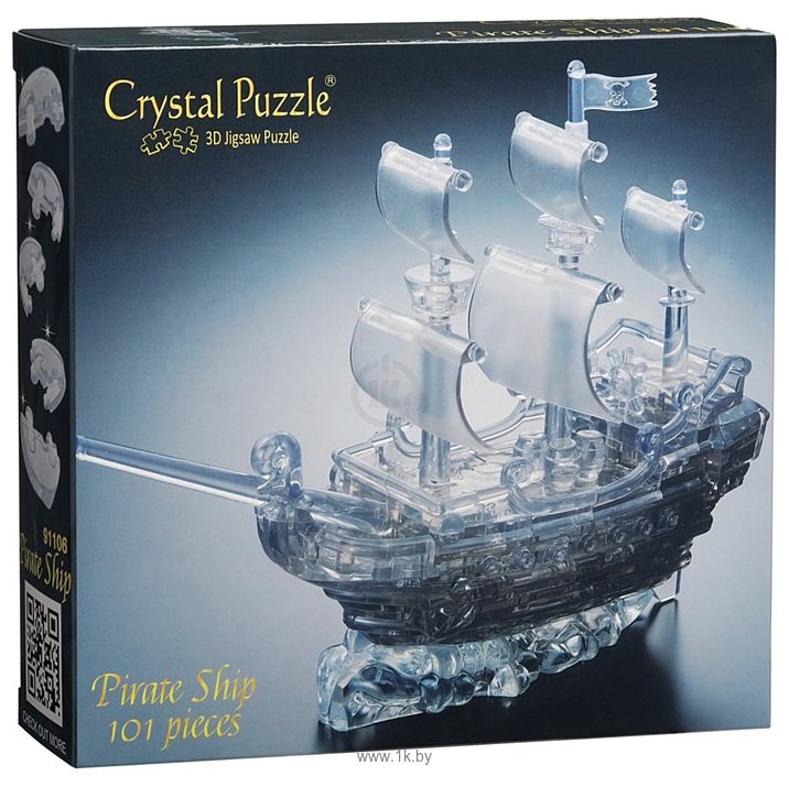 Фотографии Crystal Puzzle Пиратский корабль 91106