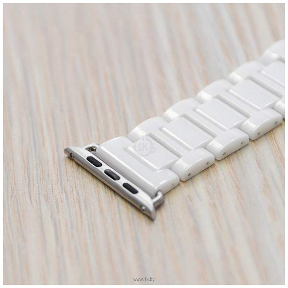 Фотографии Rumi Ceramic для Apple Watch 38/40/41 мм (белый)