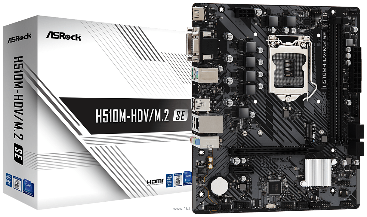 Фотографии ASRock H510M-HDV/M.2 SE