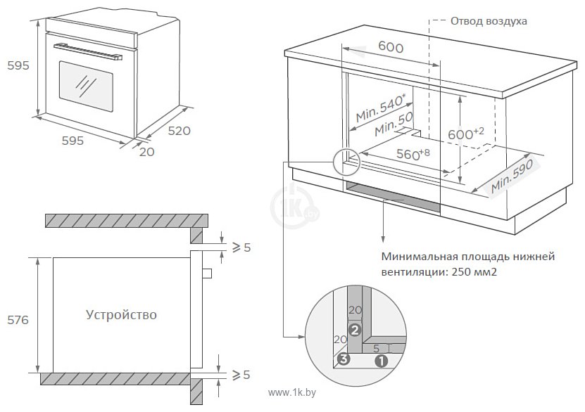 Фотографии Weissgauff EOM 691 PDW Steam Clean