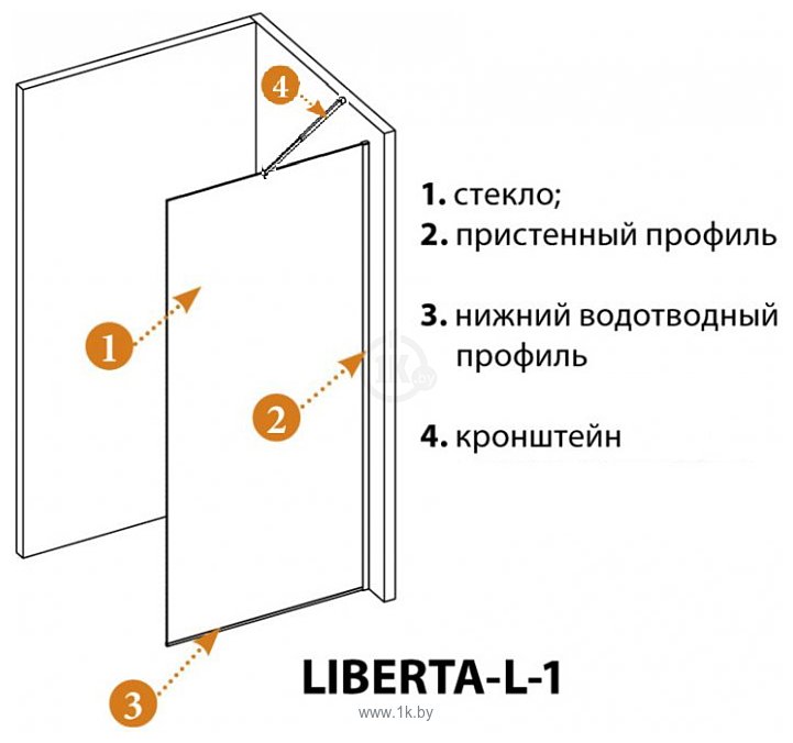 Фотографии Cezares LIBERTA-L-1-TB-85-C-Cr