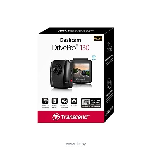 Фотографии Transcend DrivePro 130 (TS16GDP130A)