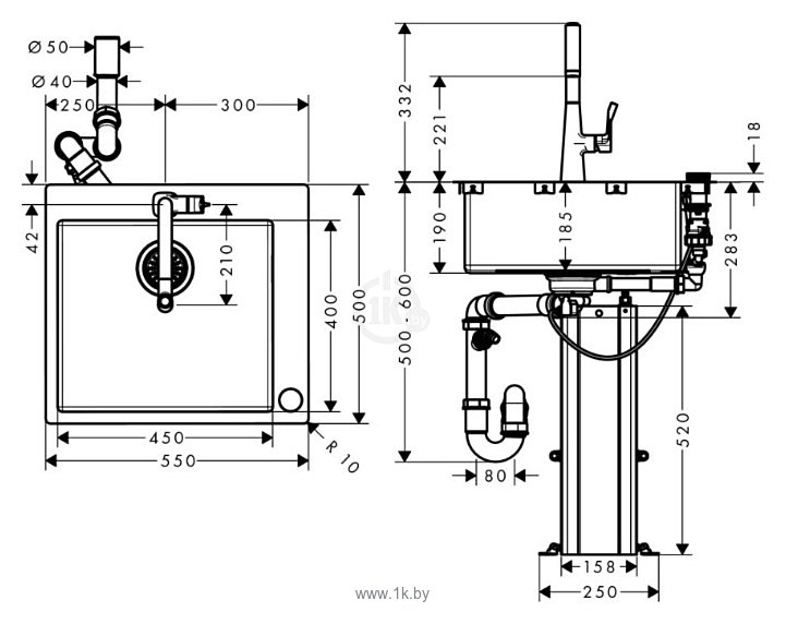 Фотографии Hansgrohe C71-F450-01