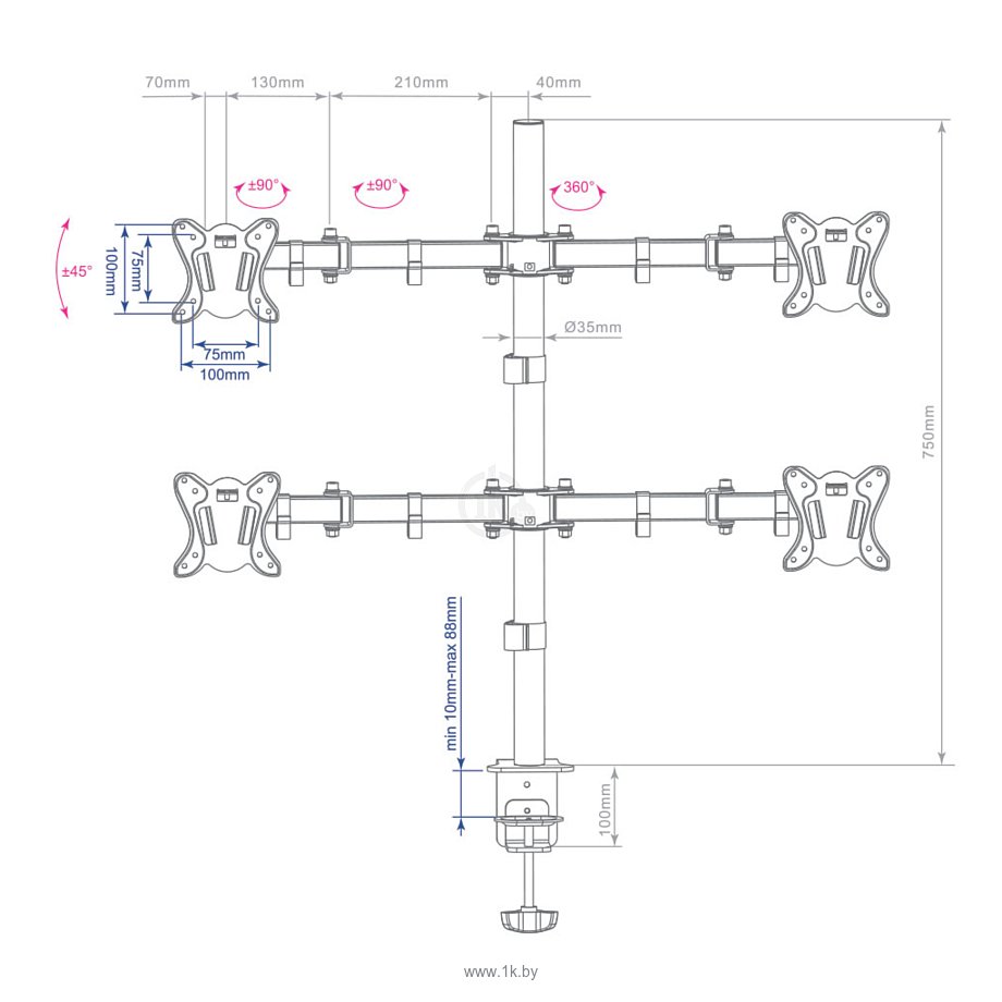 Фотографии Arm Media LCD-T14