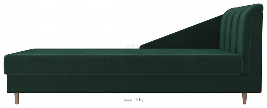 Фотографии Лига диванов Астер 104512 (правый, велюр, зеленый)