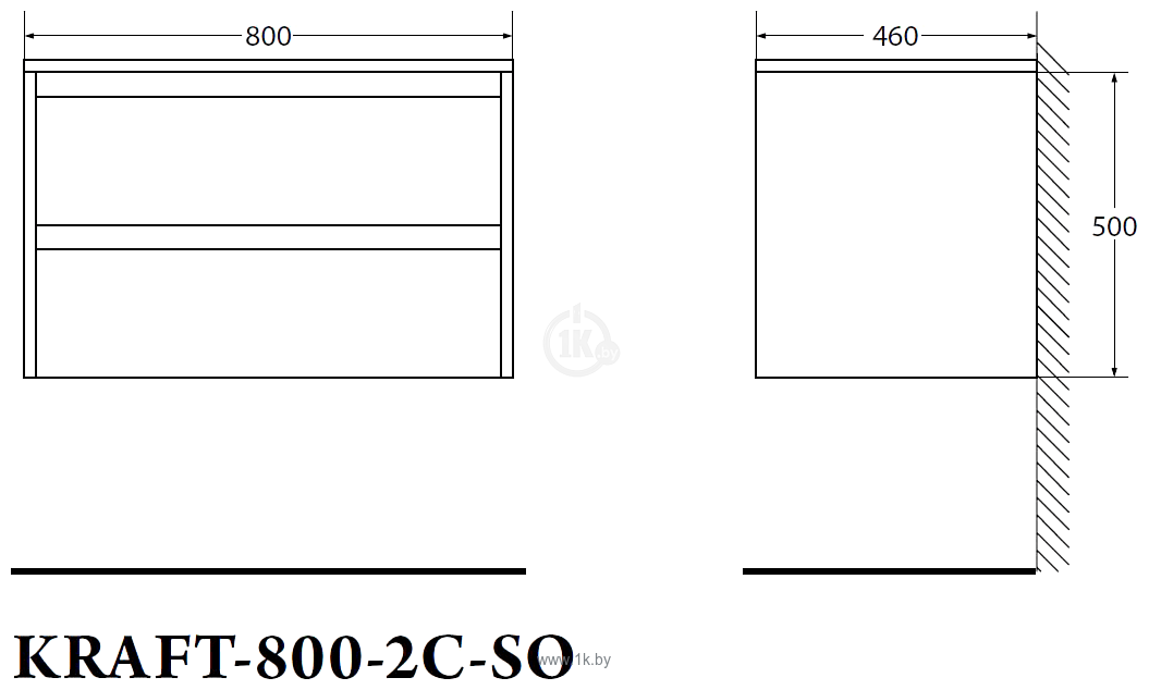 Фотографии BelBagno Kraft-800-2C-SO-BO (bianco opaco)