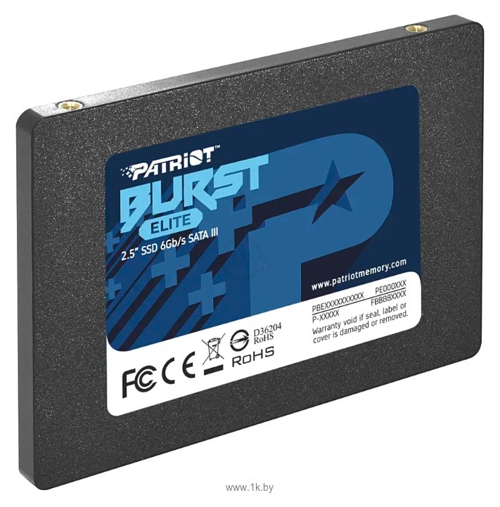 Фотографии Patriot Memory Burst Elite 120 GB PBE120GS25SSDR