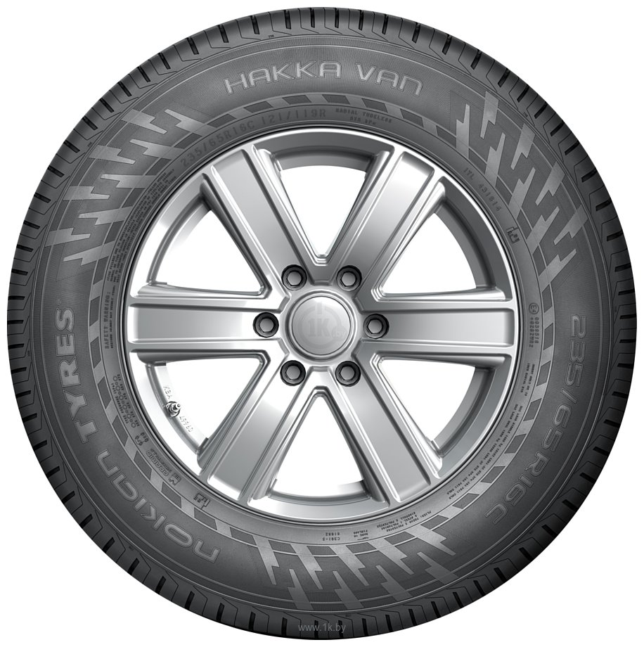 Фотографии Nokian Hakka Van 235/65 R16C 121/119R