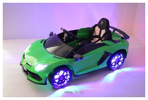 Фотографии RiverToys Lamborghini Aventador SVJ A333MP-A (зеленый)