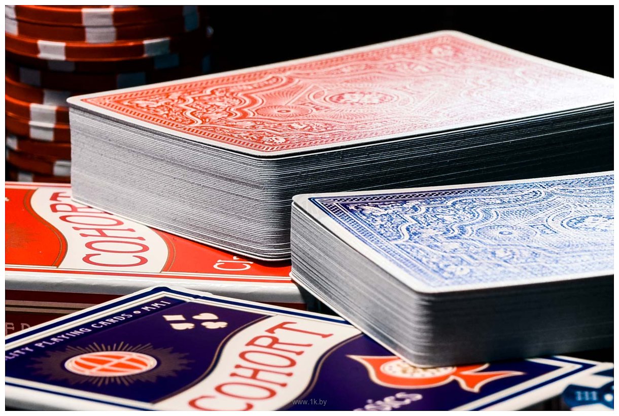 Фотографии United States Playing Card Company Ellusionist Cohorts Blue 120-ELL59