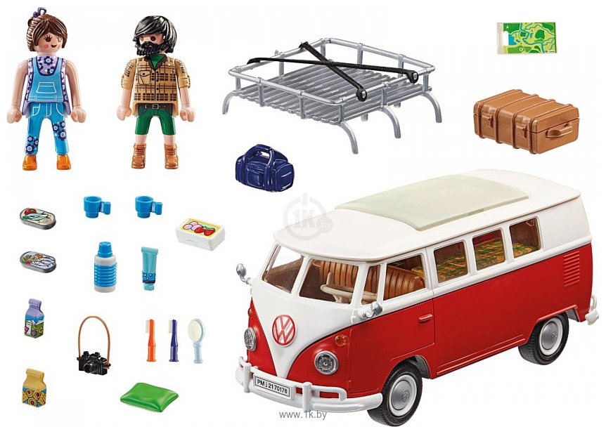 Фотографии Playmobil PM70176 Туристический автобус Volkswagen T1