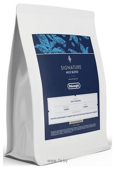 Фотографии DeLonghi Signature Mild Blend зерновой 250 г