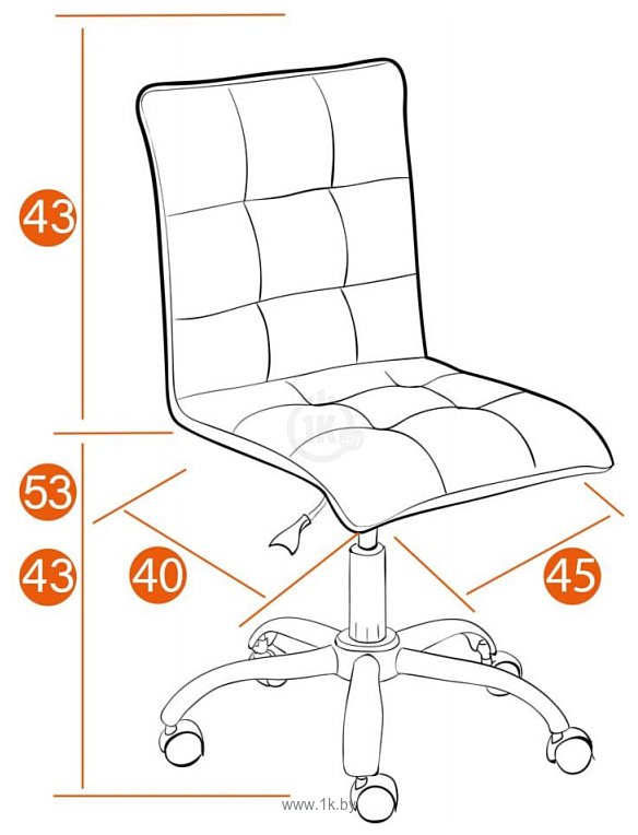 Фотографии TetChair Zero (флок, синий)