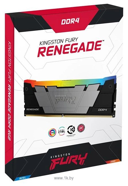 Фотографии Kingston FURY Renegade RGB KF432C16RB2AK2/64