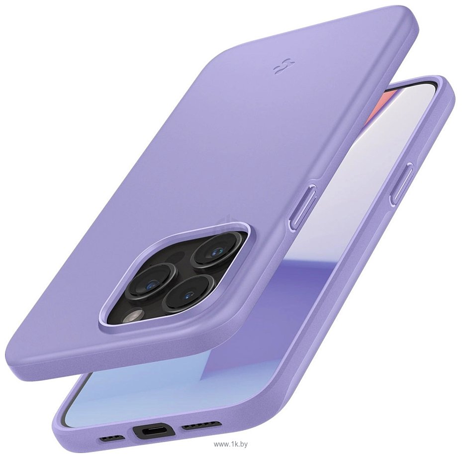 Фотографии Spigen Thin Fit для iPhone 15 Pro Max ACS06549 (фиолетовый)