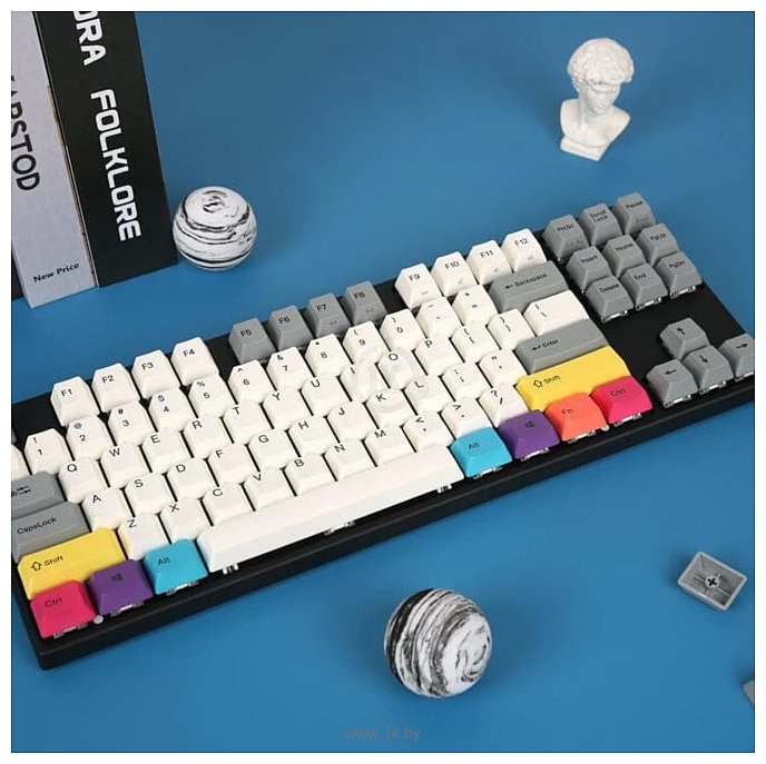 Фотографии Varmilo VD87 V2 Dual Mode CMYK Cherry MX Brown (без кириллицы)