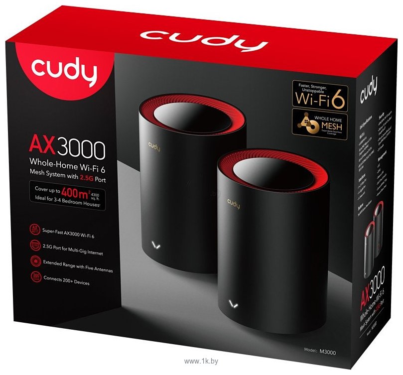 Фотографии Cudy M3000 1.0 (2-Pack)