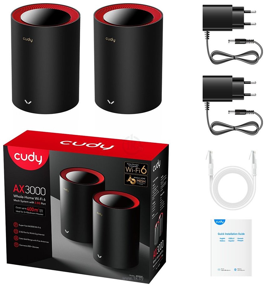 Фотографии Cudy M3000 1.0 (2-Pack)