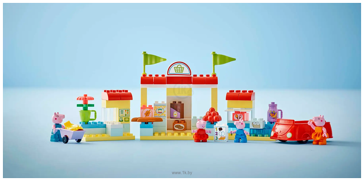 Фотографии LEGO Duplo 10434 Свинка Пеппа супермаркет