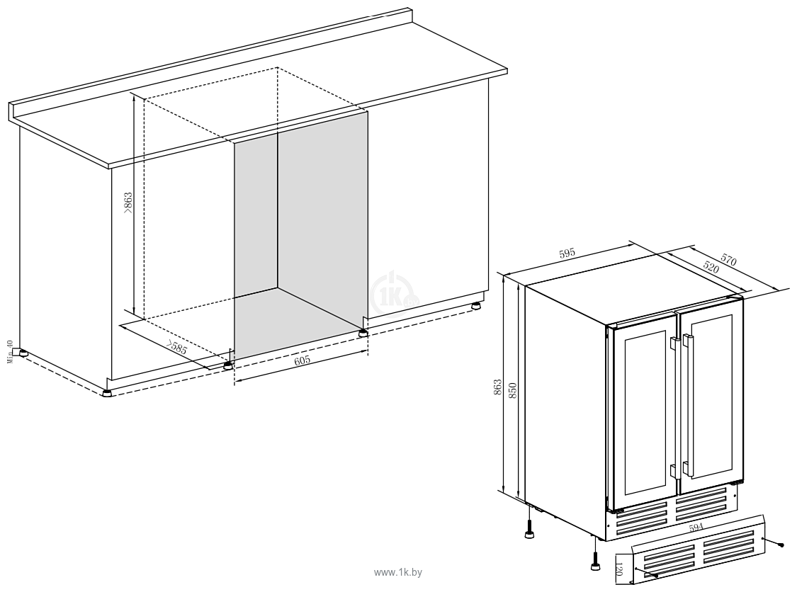 Фотографии Temptech WP2DQ60DCB