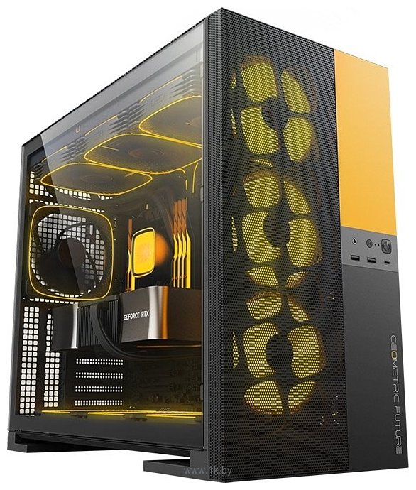 Фотографии Geometric Future Model 5 Vent 5FAN (черный/желтый)