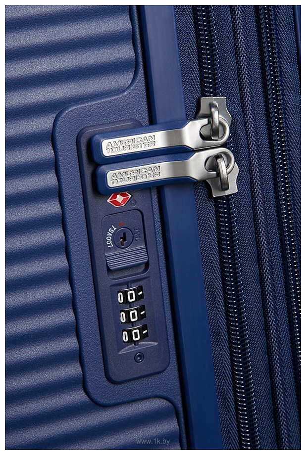 Фотографии American Tourister Soundbox Midnight Navy 55 см