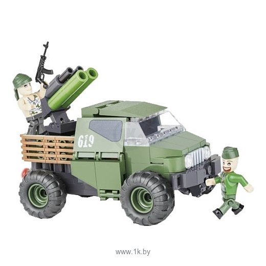 Фотографии Cobi Small Army 2160 Армейский бронированый пикап