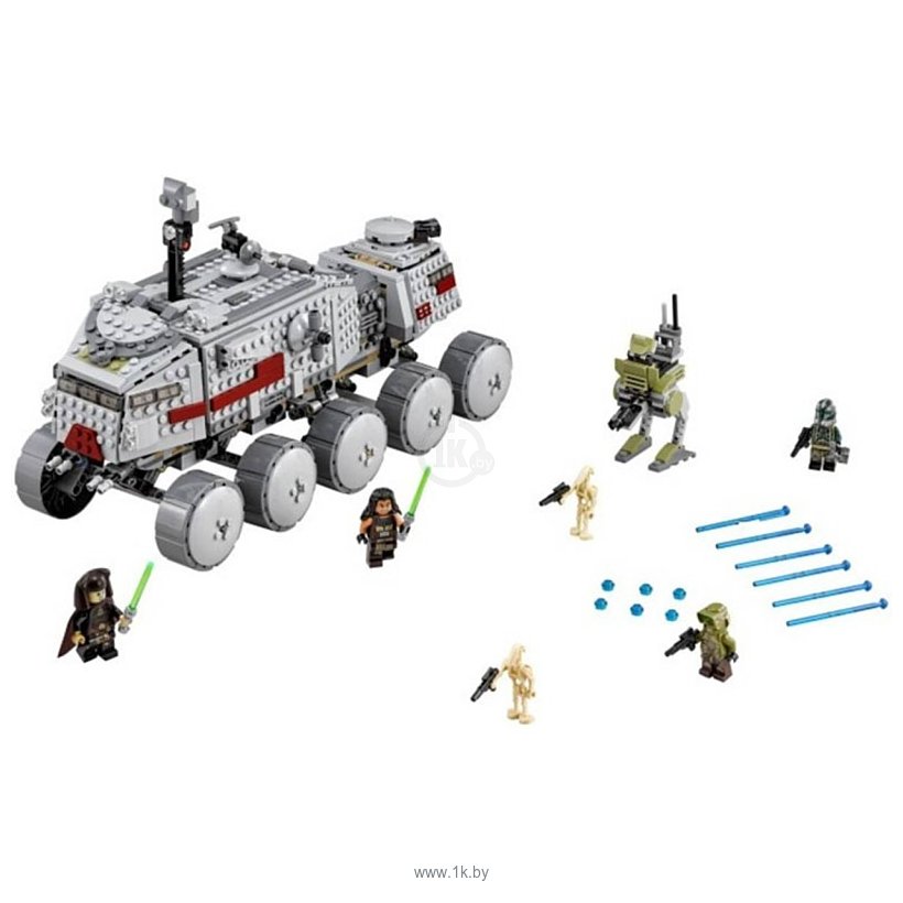 Фотографии Lepin Star Wars 05031 Турботанк Клонов аналог Lego 7515