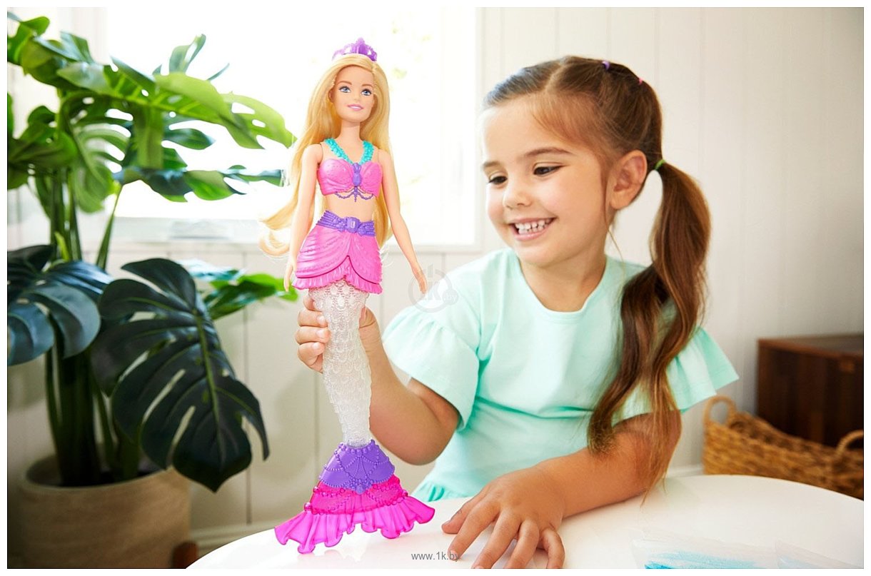 Фотографии Barbie Dreamtopia Русалочка со слаймом GKT75