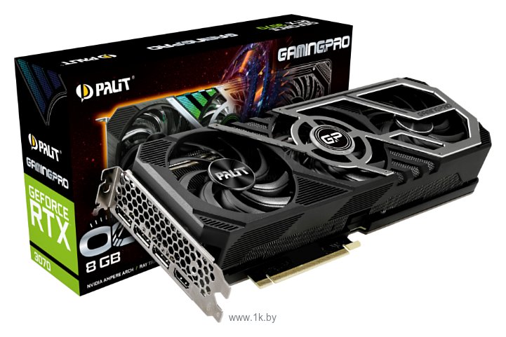 Фотографии Palit GeForce RTX 3070 8192MB GamingPro OC (NE63070S19P2-1041A)