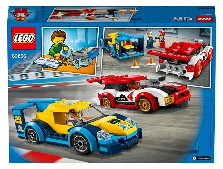 Фотографии LEGO City 60256 Гоночные автомобили