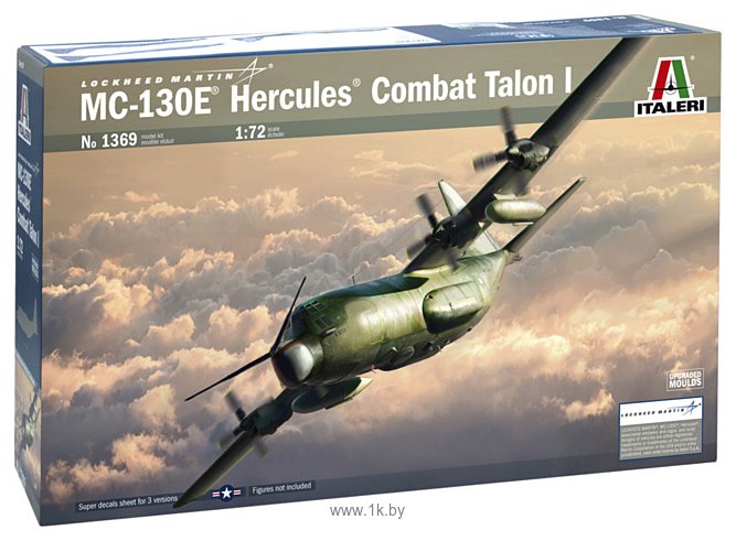 Фотографии Italeri 1369 Mc-130E Hercules Combat Talon L