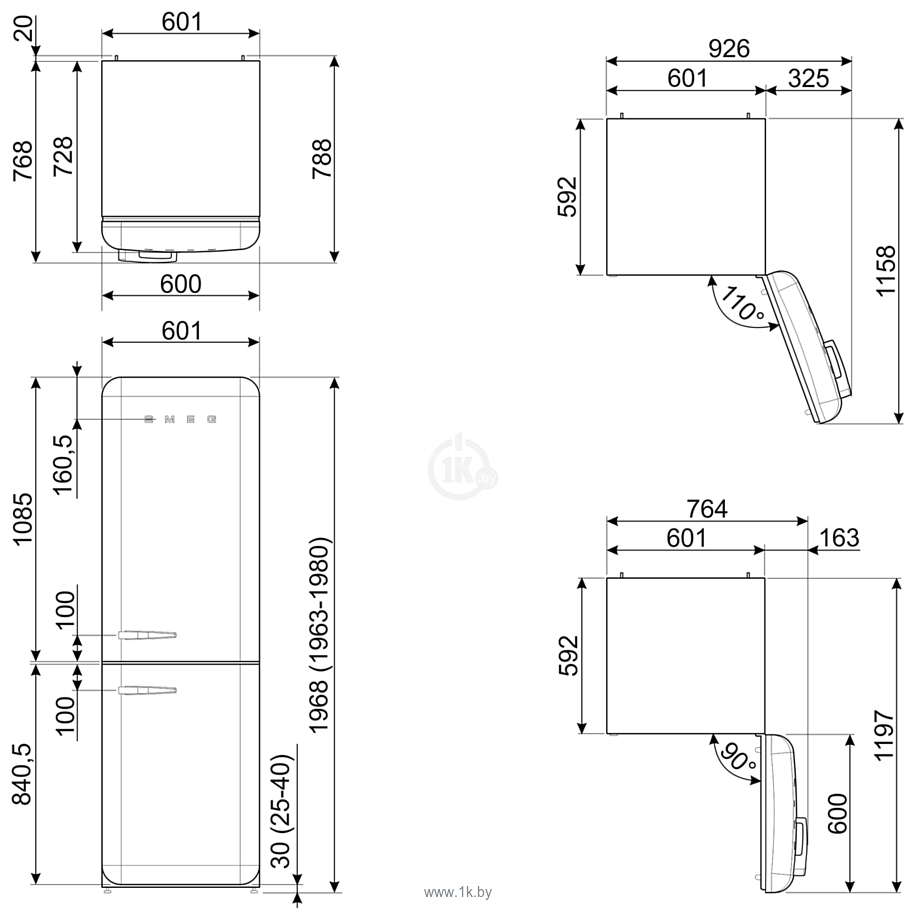 Фотографии Smeg FAB32RPG5