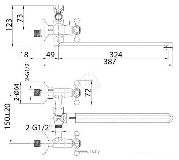 Фотографии Milardo Duplex DUPSBL2M10