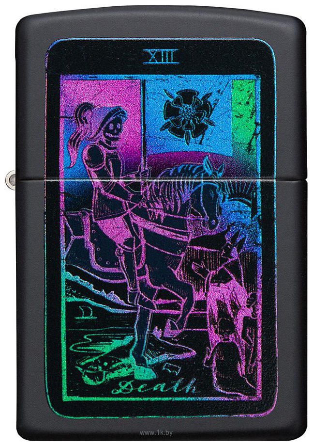 Фотографии Zippo Black Light Tarot Card Design 49698-000003