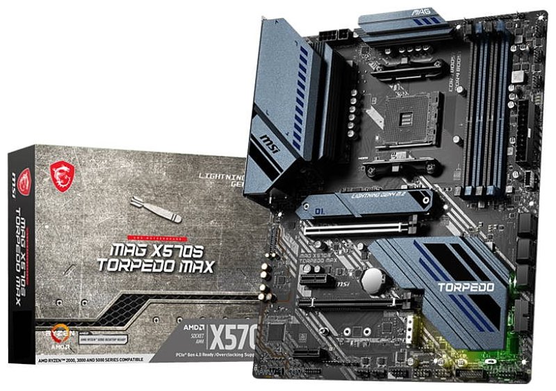 Фотографии MSI MAG X570S TORPEDO MAX