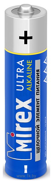 Фотографии Mirex Ultra Alkaline AAA 4 шт. (LR03-S4)